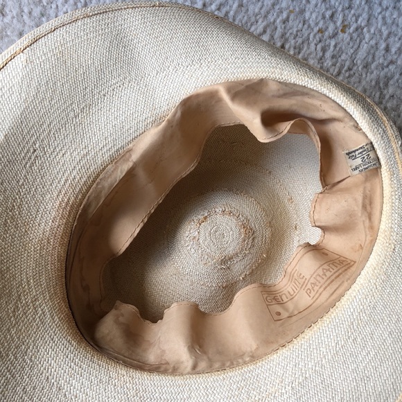 Ladies Vintage Panama Hat - Picture 10 of 10